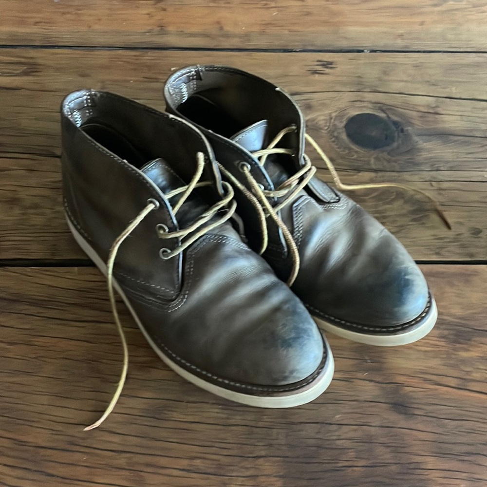 Authentic Red Wing Heritage Work Chukka. Men’s size 8.5.